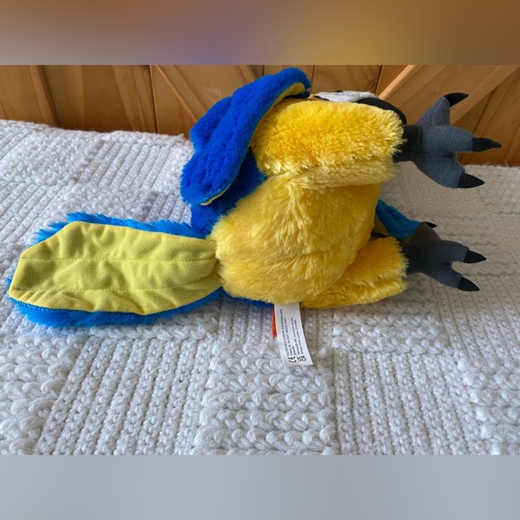Macaw Parrot Stuffed Animal 12” - Picture 7 of 13